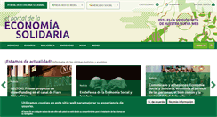 Desktop Screenshot of economiasolidaria.org